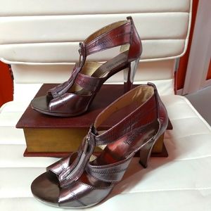 Michael Kors Silver Heels